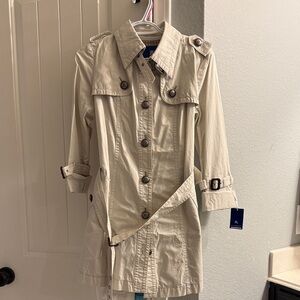Women's Beige Trench Coat -Burberry blue label
